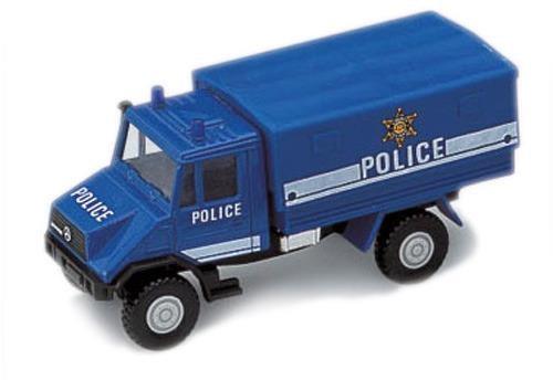 Грузовик Welly "Полиция" синий 99618W
