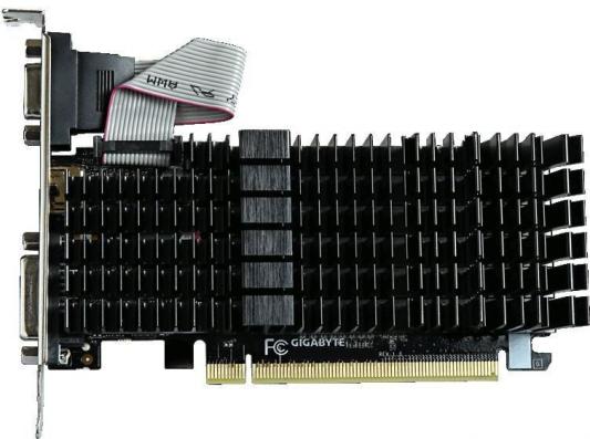 Видеокарта GigaByte GeForce GT 710 GV-N710SL-1GL V2.0 PCI-E 1024Mb 64 Bit Retail (GV-N710SL-1GLV2.0)