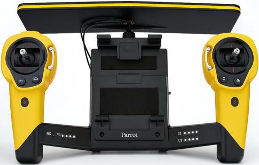 Квадрокоптер Parrot Bebop Drone желтый + джойстик Parrot SkyController PF725102