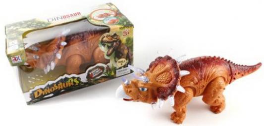 Интерактивная игрушка Shantou Gepai Динозавр 801A от 3 лет коричневый в ассортименте 801A
