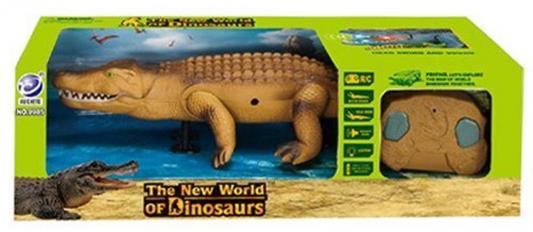 Интерактивная игрушка Shantou Gepai "Крокодил" от 3 лет коричневый