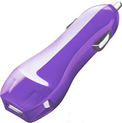 Автомобильное зарядное устройство Deppa 22131 USB 1A фиолетовый