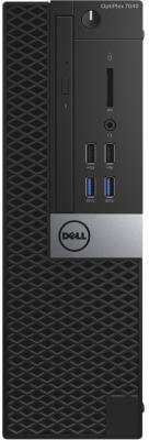 Системный блок Dell Optiplex 7040 SFF i5-6700 8Gb 500Gb HD530 DVD-RW Win7Pro Win10Pro клавиатура мышь серо-черный 7040-0095
