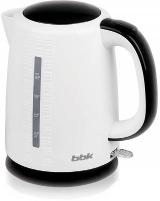 Чайник BBK EK1730P 2200 Вт белый чёрный 1.7 л пластик