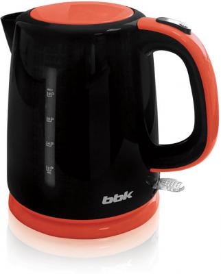 Чайник BBK EK1730P 2200 Вт чёрный оранжевый 1.7 л пластик