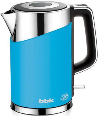 Чайник BBK EK1750P 2200 Вт голубой 1.7 л металл/пластик