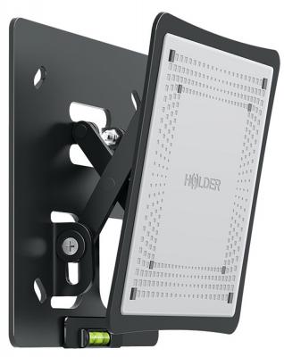 Кронштейн Holder LCD-T1802 черный для ЖК ТВ 10-32" настенный наклон до 30 кг