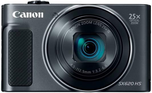 Фотоаппарат Canon PowerShot SX620 HS 20Mp 25xZoom черный 1072C002