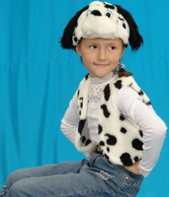 Карнавальный костюм Костюмы Собака (головной убор, жилет) до 9 лет К-032