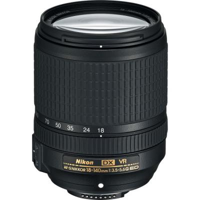 Объектив Nikon AF-S DX Nikkor ED VR 18-140мм F/3.5-5.6 черный JAA819DB