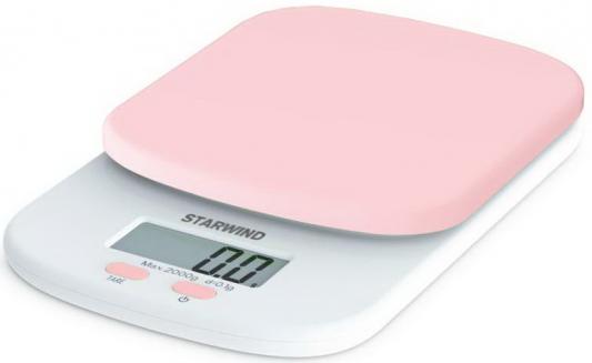 Весы кухонные StarWind SSK2157 розовый