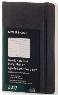 Еженедельник недатированный Moleskine Classic WKNT Pocket искусственная кожа 3-028/04