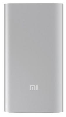 Портативное зарядное устройство Xiaomi Mi Power Bank 5000mAh серебристый NDY-02-AM