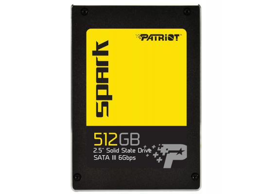 Твердотельный накопитель SSD 2.5" 512 Gb Patriot Spark Read 560Mb/s Write 540Mb/s TLC PSK512GS25SSDR