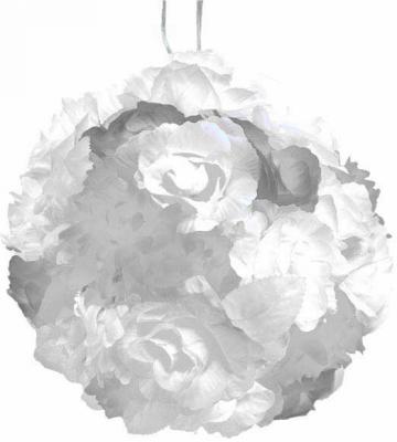 Гирлянда электрическая шар-цветы, 40 ламп, провод 1,50 м, белый N11178