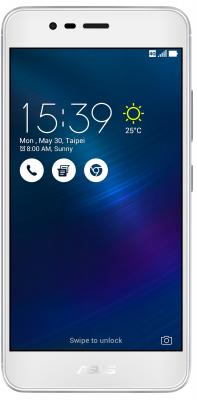 Смартфон ASUS ZenFone 3 Max ZC520TL серебристый 5.2" 16 Гб LTE Wi-Fi GPS 3G 90AX0087-M00280