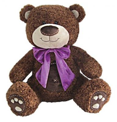 Мягкая игрушка медведь Fluffy Family Мишка Бадди 50 см коричневый плюш  681179