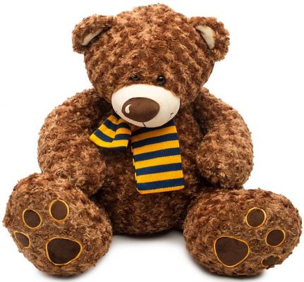 Мягкая игрушка медведь Fluffy Family Тошка 60 см коричневый плюш  681183