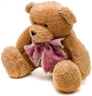 Мягкая игрушка медведь Fluffy Family Денди плюш коричневый 70 см