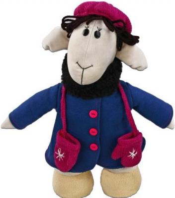 Мягкая игрушка овечка Fluffy Family Овечки челОвечки Фантазерк 30 см разноцветный искусственный мех синтепон текстиль 681023