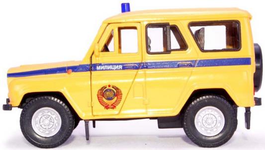 Автомобиль Autotime УАЗ-31514 Сов.милиция желтый Р40517
