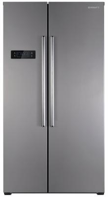 Холодильник Side by Side Kraft KF-F2660NFL белый серебристый