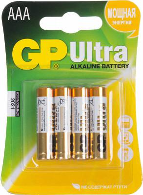 Батарейки GP 24AU-CR4 Ultra AAA 4 шт