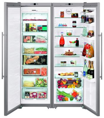 Холодильник Side by Side Liebherr SBSesf 7212-24 001 серебристый