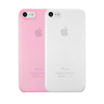Набор чехлов Ozaki 0.3 Jelly для iPhone 7 прозрачный розовый OC720CP