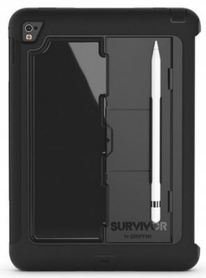Чехол Griffin Survivor Slim для iPad Pro 9.7 чёрный GB41875