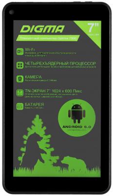 Планшет Digma 7300 7" 8Gb черный Wi-Fi Android