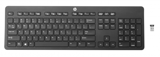 Клавиатура HP Link-5 USB черный T6U20AA