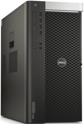 Системный блок Dell Precision T7910 E5-2620v4 2.1GHz 32Gb 1Tb 256Gb SSD DVD-RW Win7Pro Win10 клавиатура мышь черный 7910-0323