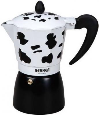 Кофеварка Bekker 9354-BK белый черный