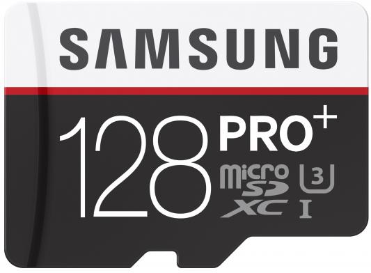Карта памяти Micro SDXC 128Gb Class 10 Samsung MB-MD128DA/RU+ SD adapter