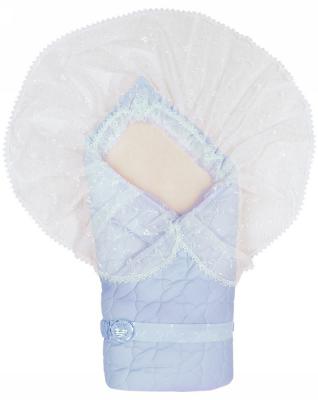 Конверт-одеяло Сонный Гномик Зимушка (голубой)