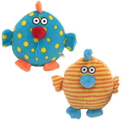 Мягкая игрушка петух Fluffy Family "Круглик" 12 см разноцветный текстиль в ассортименте 681213