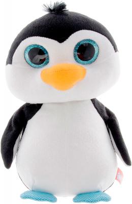 Мягкая игрушка пингвин Fancy Пингвин глазастик искусственный мех плюш белый черный 23 см 4812501124026