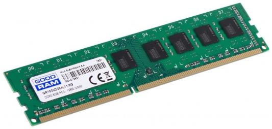 Оперативная память 8Gb PC3-12800 1600MHz DDR3 DIMM GoodRAM CL11 GR1600D3V64L11/8G