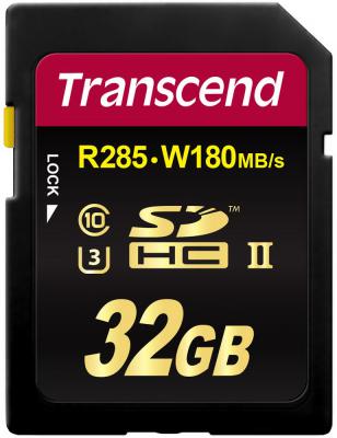 Карта памяти SDHC 32GB Class 10 Transcend TS32GSD2U3