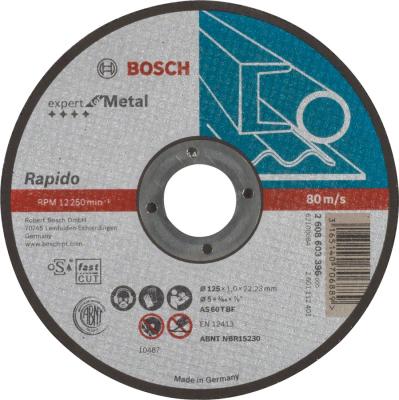 Отрезной круг Bosch 125х1мм по металлу 2608603396