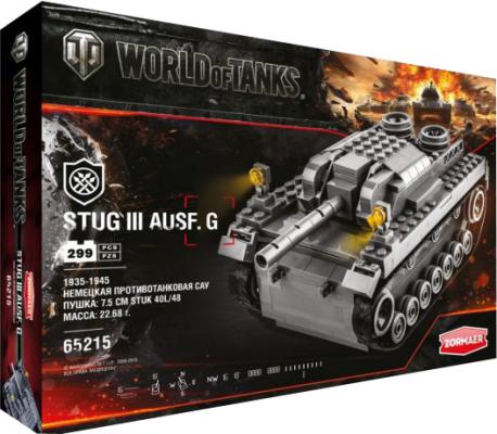 Конструктор ZORMAER World of Tanks Stug III Ausf G 299 элементов