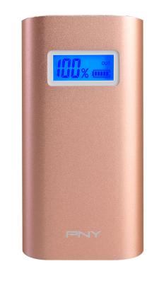 Внешний аккумулятор PNY PowerPack AD5200 Rose Gold