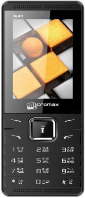 Мобильный телефон Micromax X649 черный 2.4" 32 Мб
