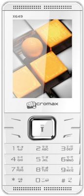 Мобильный телефон Micromax X649 белый