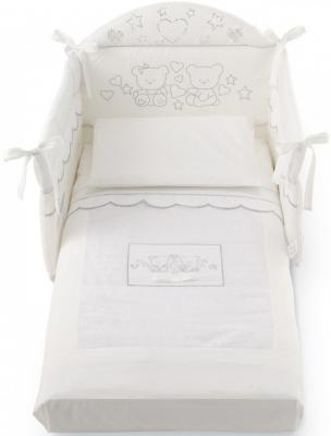 Комплект постельного белья 3 предмета Pali Marilyn Prestige (белый)