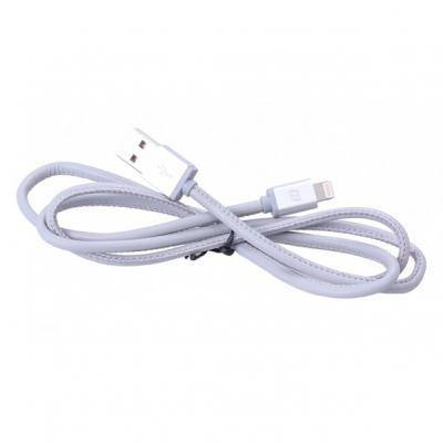 Кабель Mango Device USB 1м для Apple MFI Lightning натуральная кожа серый MD-IP5C01L-GK(G)