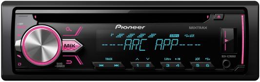 Автомагнитола Pioneer DEH-X2900UI USB MP3 CD FM RDS 1DIN 4x50Вт черный