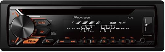 Автомагнитола Pioneer DEH-1900UBA USB MP3 CD FM RDS 1DIN 4x50Вт черный