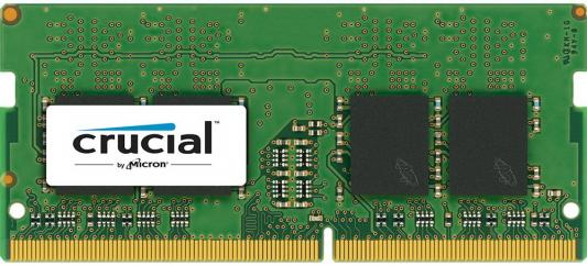 Оперативная память для ноутбука 8Gb (1x8Gb) PC4-19200 2400MHz DDR4 SO-DIMM CL17 Crucial CT8G4SFS824A